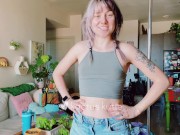 showing you my sweaty shirt after my walk (FULL VIDEO)