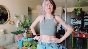 showing you my sweaty shirt after my walk (FULL VIDEO)