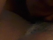 Chocolate 🍫  pussy 🙀 got her going crazy just listen to her moan