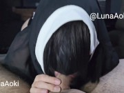 Naughty big titty goth girl uses her mouth and big boobs to make you cum! 4/16