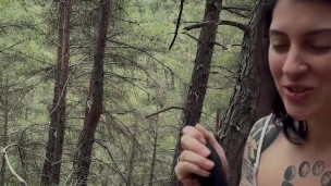 Gf experience Greek alt girl inkedsuccubus takes you on a date in the forest and squirts everywhere