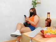 I fucked my boyfriend's roommate, Asian GF cheating - PinayKantotViral 1/16