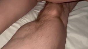 Enjoying each other. She gets wet and horny with my dick