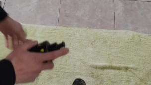 My ass swallows a huge and delicious dildo