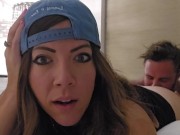 Homemade amateur rides cock, gets rounded, and creampied on cellphone video 2/16