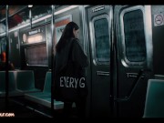 Student girl sucked dick of stranger on train - MollyRedWolf 1/16