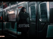 Student girl sucked dick of stranger on train - MollyRedWolf 2/16