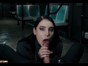 Student girl sucked dick of stranger on train - MollyRedWolf 7/16