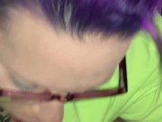 Stepmom sucks sons cock and swallows his load 16/16