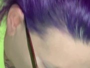 Stepmom sucks sons cock and swallows his load 3/16