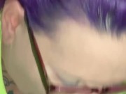 Stepmom sucks sons cock and swallows his load 6/16