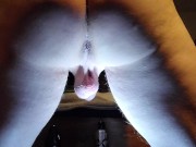 Big bigger biggest butt plugs then four fingers in ass 8/16