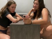 a game of slap and spanking from Anny and Sam 😍 1/16