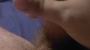 Jerking off before bed