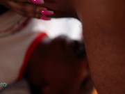 Big Booty Bent Over and Stretched