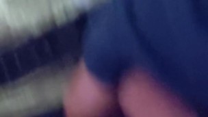 Pushing a fresh load out of my ass and eating it