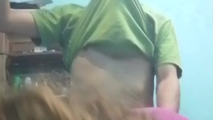 Cogemos de perrito y grabamos en varios angulos