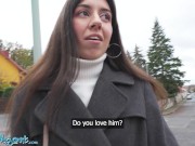 Public Agent Petite Russian Katty West public pick up POV blowjob hardcore fuck with big dick 4/16