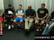 Cute brunette Thalia Rae gets fucked in dirty gangbang 3/16