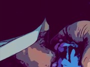 Alien pussy drains cartoon cock 13/16