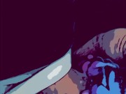 Alien pussy drains cartoon cock 14/16