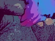 Alien pussy drains cartoon cock 2/16