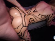 Perfect body PAWG TEEN in Nylon body get her holes destroyed by HUGE COCK 7/16