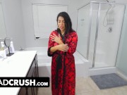 Step Daughter Jasmine Sherni Feels Weird About Her New Stepdad Feeling Up Her Tits And Ass -DadCrush 6/16