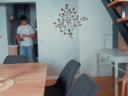 Caught  stepmom masturbating then fucked her and cum on her face 3/16