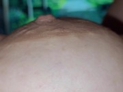 Super Close Up Delicious Nipple Wet by  My Saliva 3/16
