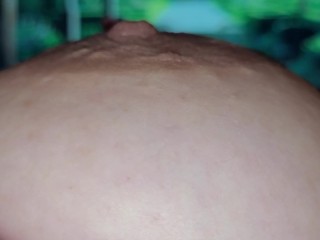 Super Close Up Delicious Nipple Wet by  My Saliva