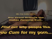 Big boobs babe tiny top & panties shares behind porn scenes stories of 1st audition, what role, karaoke singing - Lelu Love 16/16