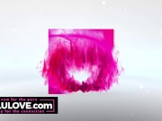 Big boobs babe tiny top & panties shares behind porn scenes stories of 1st audition, what role, karaoke singing - Lelu Love 3/16