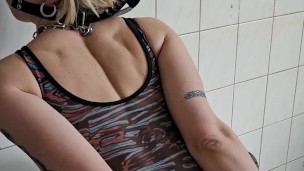 Gagball and cuffs... the beginning of something wonderful
