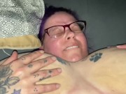 Sleepover with stepsis gets naughty and ends with her getting a cream pie 10/16