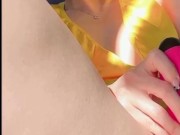 ファンサイトへ自撮り投稿した後に、ガマンできず昼間から二刀流オナニー。大量潮吹きで愛液ダラダラ垂らしちゃう変態巨乳M熟女 日本人/人妻/NTR/義妹/寝取られ/他人棒/無修正/変態/個人撮影/潮吹き 15/16