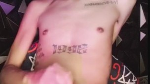 Tattooed Filipino Twink, Alex Dy, Masturbation Video