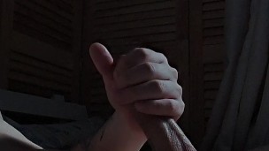 Good morning jerking off hard dick