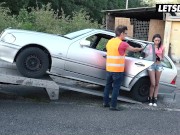 Dirty Slut Francis Belle Pays With Her Pussy - LETSDOEIT 4/16