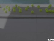 SLAYED Hot babes go head to head 1/16