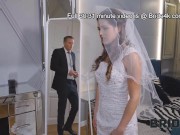 BRIDE4K. Bride doesn't want to pass with her slutty life and seduces him to fuck 5/16