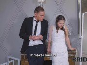 BRIDE4K. Bride doesn't want to pass with her slutty life and seduces him to fuck 6/16