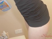 Accidently Falls on my Dick while Cleaning my Room 4/16