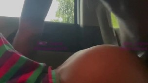 She made me pull over