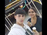 BLOG iN SPANISH - I go for a walk with my BIG ASS BRUNA BRUNA BRIDE - surprise at the end of the blo 16/16