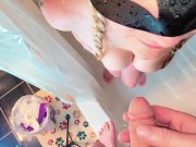 piss her panties piss in her mouth she pisses on my cock 12/16