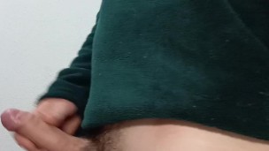 Paja con saliva en pijama🔥