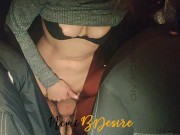 Moglie tradisce in macchina con i colleghi, uno riprende e si scopa l'altro ingoiando la sua sborra 11/16