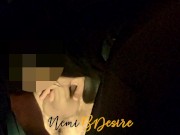 Moglie tradisce in macchina con i colleghi, uno riprende e si scopa l'altro ingoiando la sua sborra 16/16