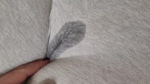 I Spit and Play with Cameltoe Delicious Tight Pussy GF